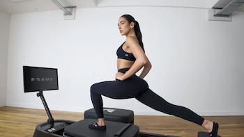 Dua Lipa Pilates reformer
