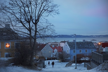 Barrio residencial de Trondheim, Noruega. (REUTERS/Nora Savosnick)