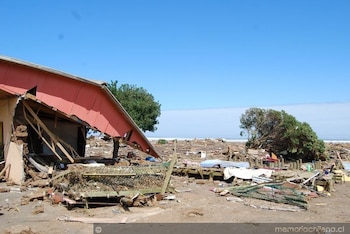 El sismo fuerte más reciente de Chile fue de 8.8 de magnitud.
(Archivo Fotográfico y Digital de la Biblioteca Nacional de Chile)