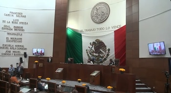 Congreso de Zacatecas aprueba reforma de supremacía constitucional. (Captura de pantalla)
