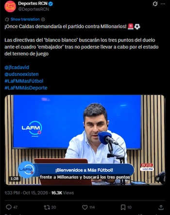 -crédito @DeportesRCN/X