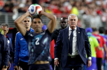 Gustavo Alfaro, entrenador de Paraguay (EFE/EPA/BENJAMIN FANJOY)