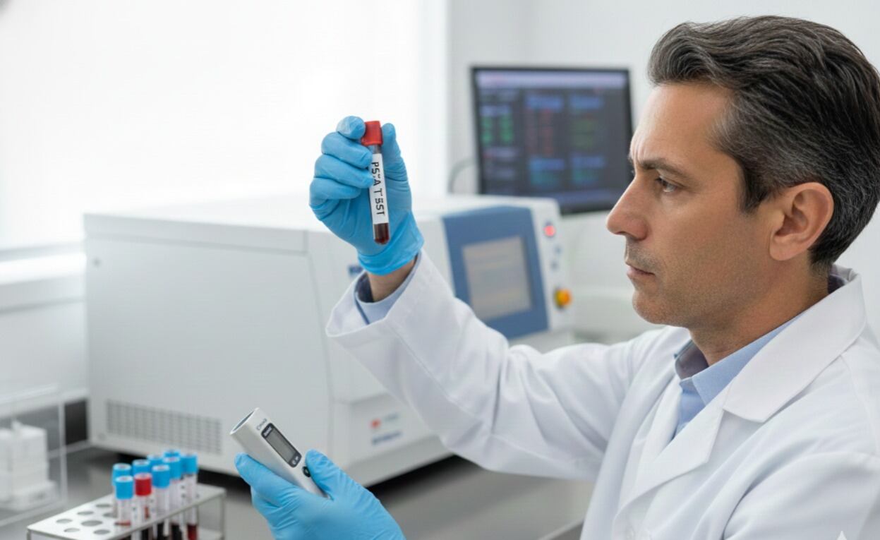 El PSA es una herramienta útil pero imperfecta, ya que puede arrojar falsos positivos y negativos en la detección del cáncer de próstata (Imagen Ilustrativa Infobae)