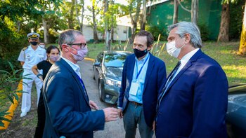 Alberto Fernández y Gustavo Béliz
