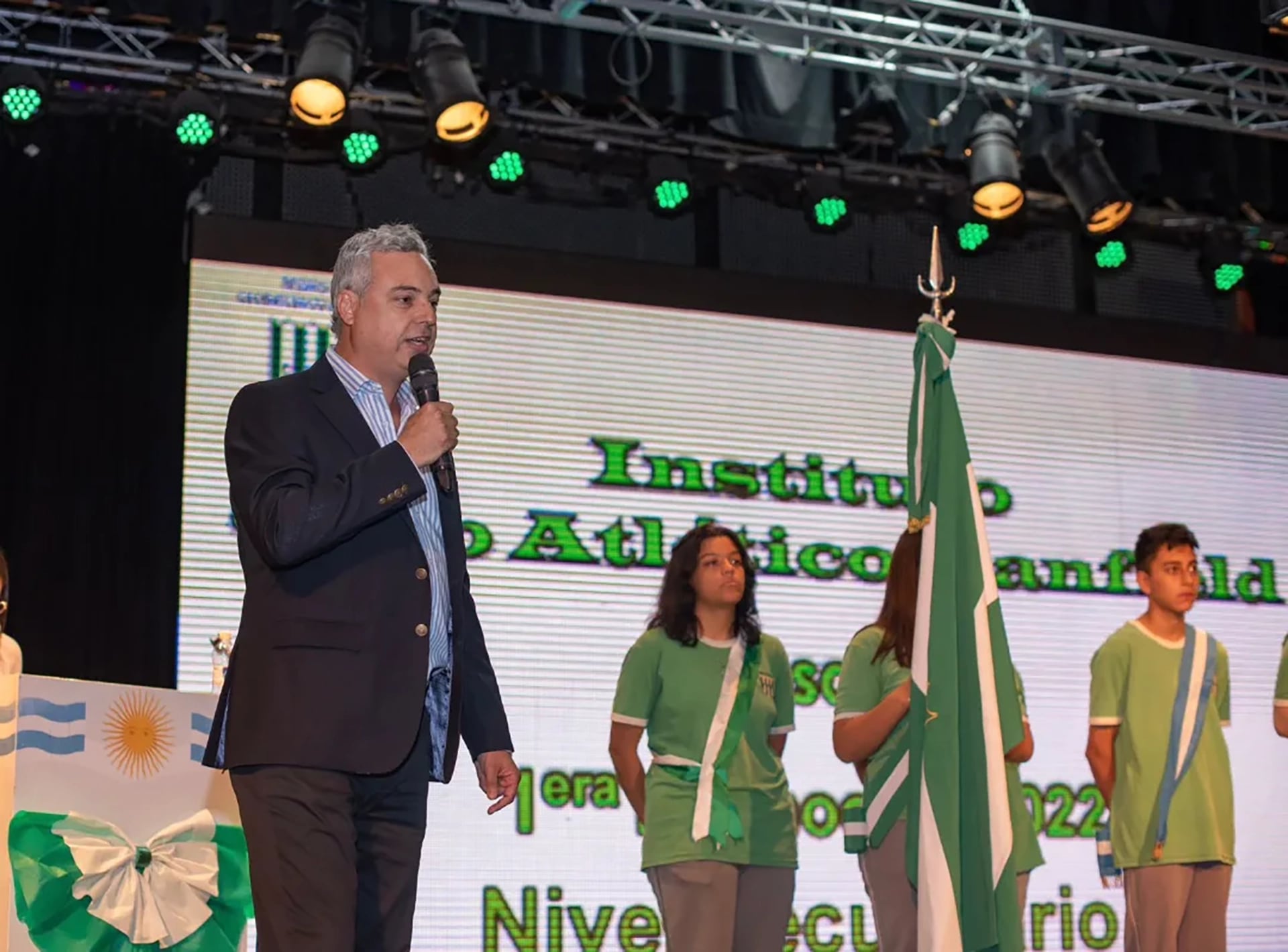Eduardo Spinosa, ex presidente del Club Banfield, se defendió de las imputaciones en su contra ante el juez Luis Armella (Instagram: @ejspinosa)