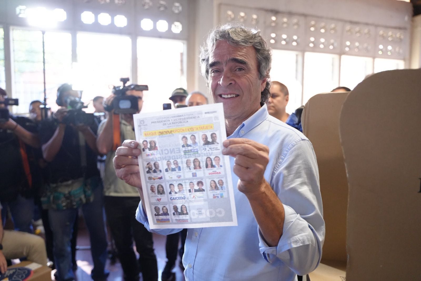 En su tercera participación en una elección presidencial, Sergio Fajardo volvió a quedarse al margen de una definición - crédito @sergio_fajardo/X
