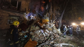 Al menos dos muertos y diez heridos en bombardeos rusos contra Járkov (Ucrania), cerca de la frontera con Rusia