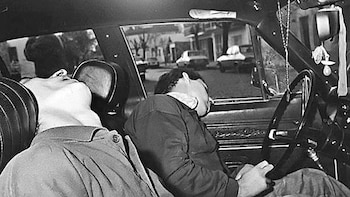 Los dos hombres muertos en