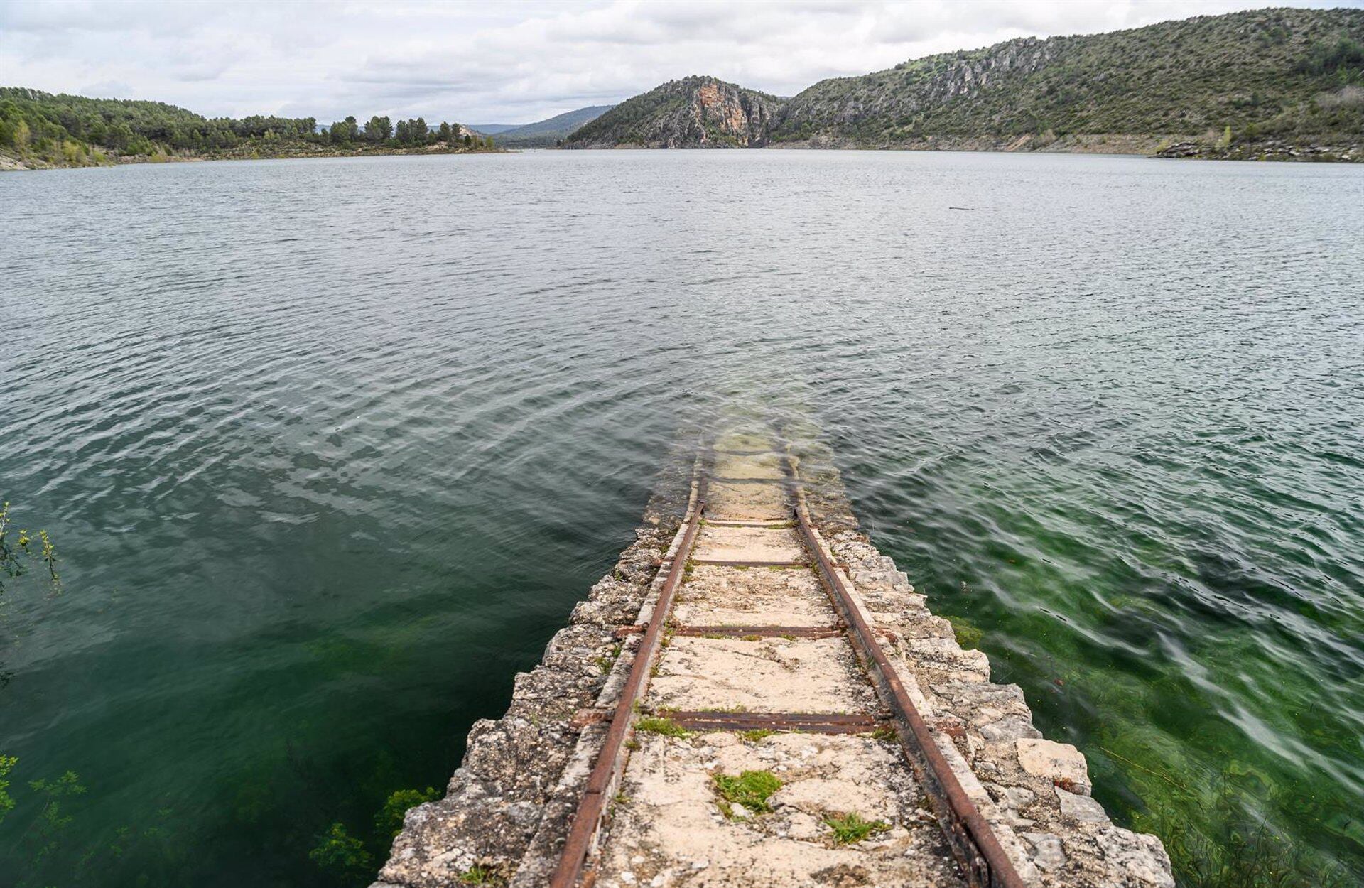 La capacidad del agua bajó en comparación con la última semana (Europa Press)