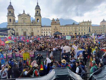 Hubo desmanes y bloqueos en