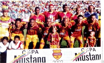 El equipo que dirigió Luis Fernando Suárez en el Deportes Tolima durante el año 2002 - crédito Tolima Online