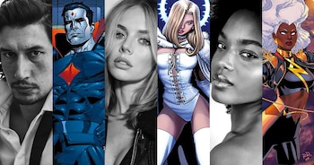 El elenco principal de X-Men en el UCM