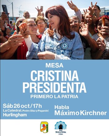 Mañana hablará Máximo Kirchner
