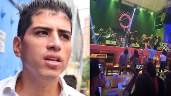 John Kelvin presentó un show