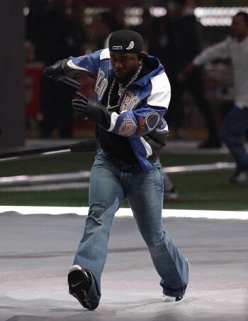 Kendrick Lamar lució una chaqueta