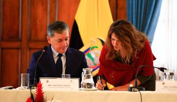 La embajadora colombiana en Israel,