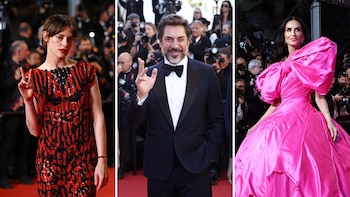 Kristen Stewart, Javier Bardem y Demi Moore deslumbran en Cannes con estilos opuestos