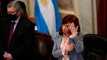 La vicepresidenta Cristina Kirchner (Maximiliano