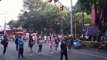 Manifestantes cerraron vialidades en algunas