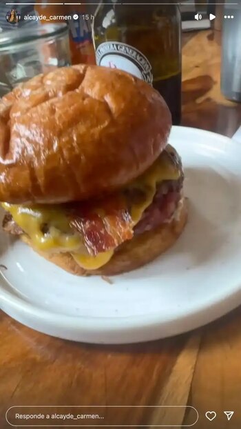 Historia compartida en redes sociales