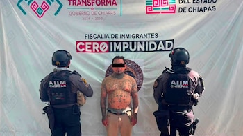Capturan en Chiapas a presunto líder de la Mara Salvatrucha acusado de amenazar con coches bomba en El Salvador
