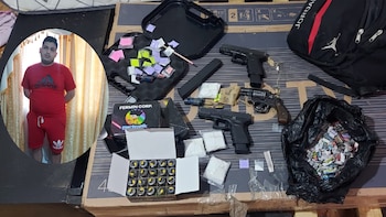 Capturan a comercializador de drogas