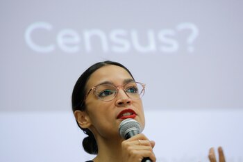 Alexandria Ocasio-Cortez es comparada con