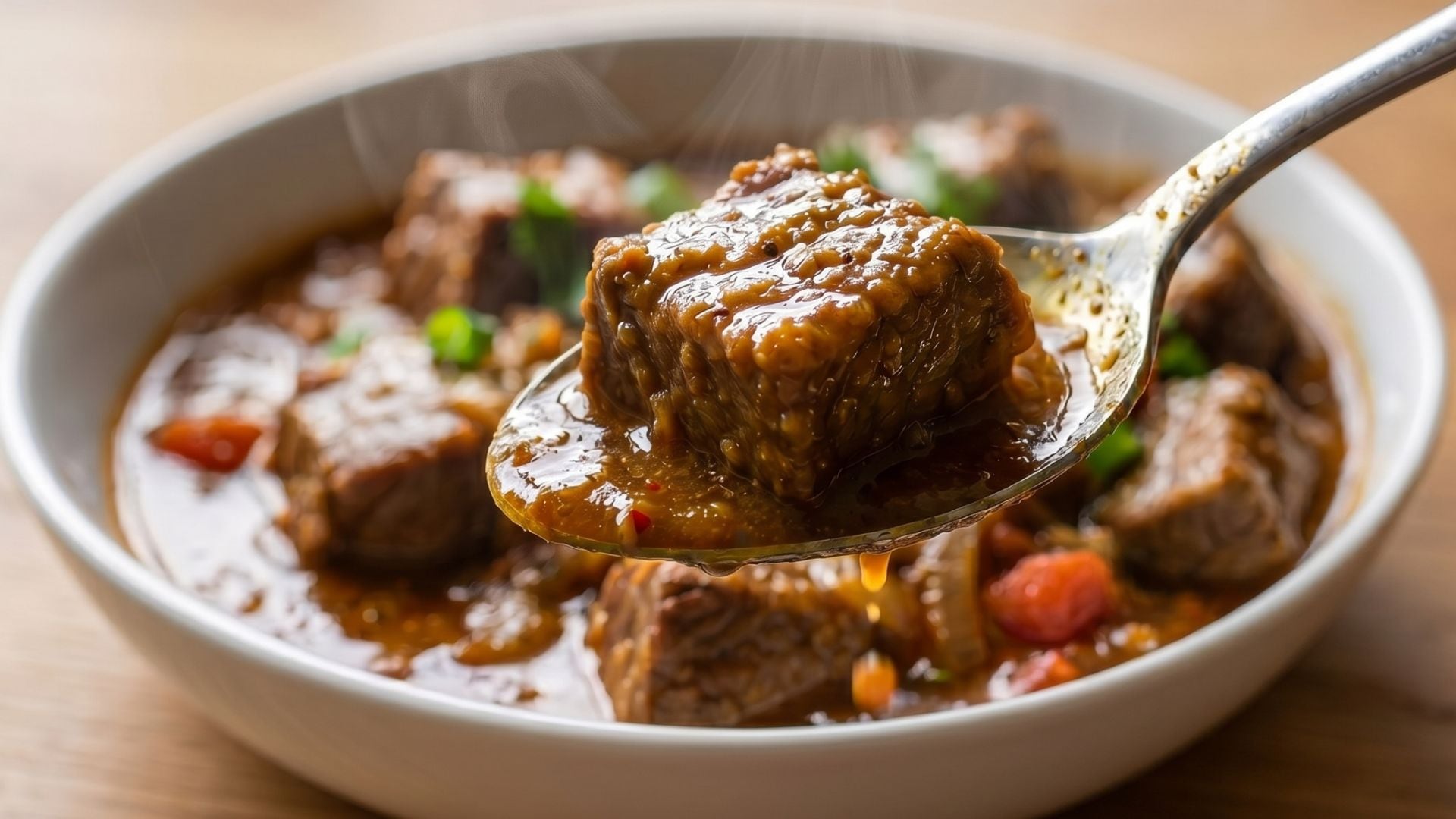 La receta de curry de ternera argentina une sabores de la cocina local con el perfil aromático de las especias (Imagen Ilustrativa Infobae)