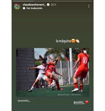 El saludo del Diablito Echeverri