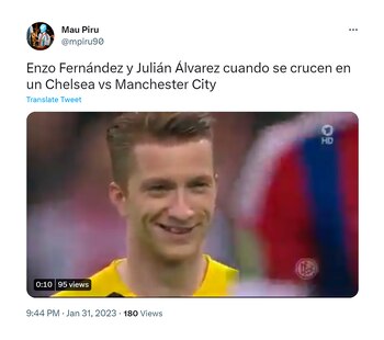 Memes y reacciones por la venta de Enzo Fernández