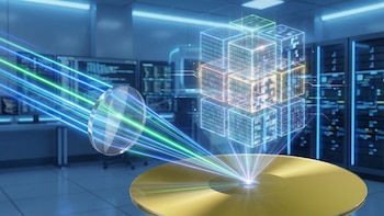 Almacena más datos usando menos espacio y con este truco holográfico: cómo funciona