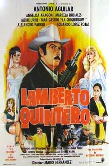 Lamberto Quintero, póster de la