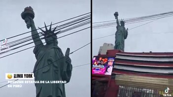 La impactante réplica está causando