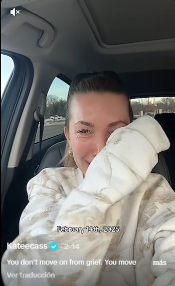 Kate Cassidy se mostró vulnerable al recordar a Liam Payne. (Captura de video)