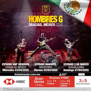 Hombres G anuncia fechas de