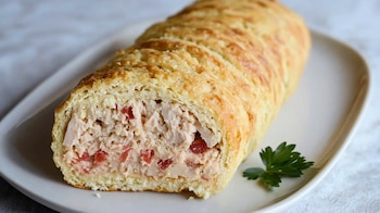 El pionono relleno se conserva