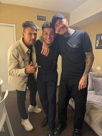 Marcelo Tinelli y Luciano El