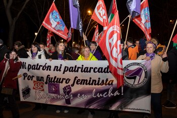 Manifestación del 8M en Madrid.