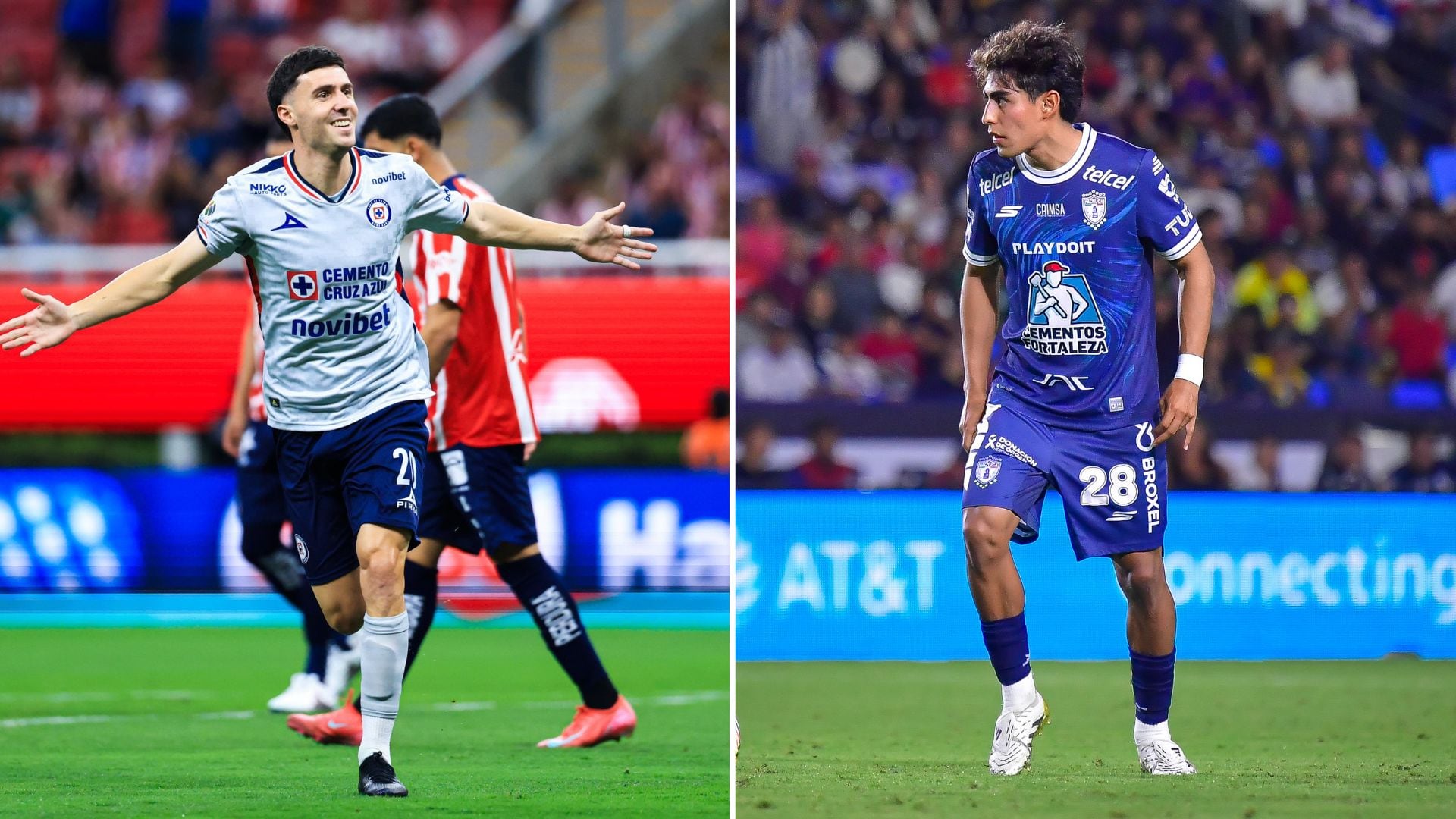 Pachuca y Cruz Azul se enfrentarán en la jornada 8 del Apertura 2025 (X@CruzAzul| @Tuzos)