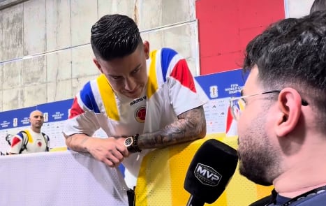 Manu Gutiérrez, periodista viral del Mundial 2026, contó cómo fue entrevistar a James Rodríguez