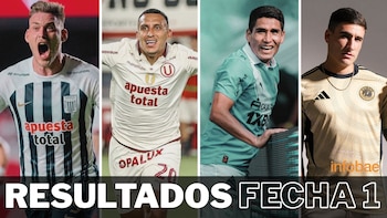 Resultados de la fecha 1