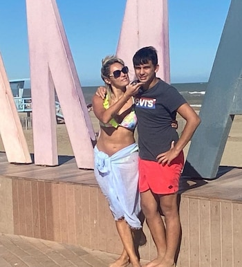 Rocío Oliva y Luciano de