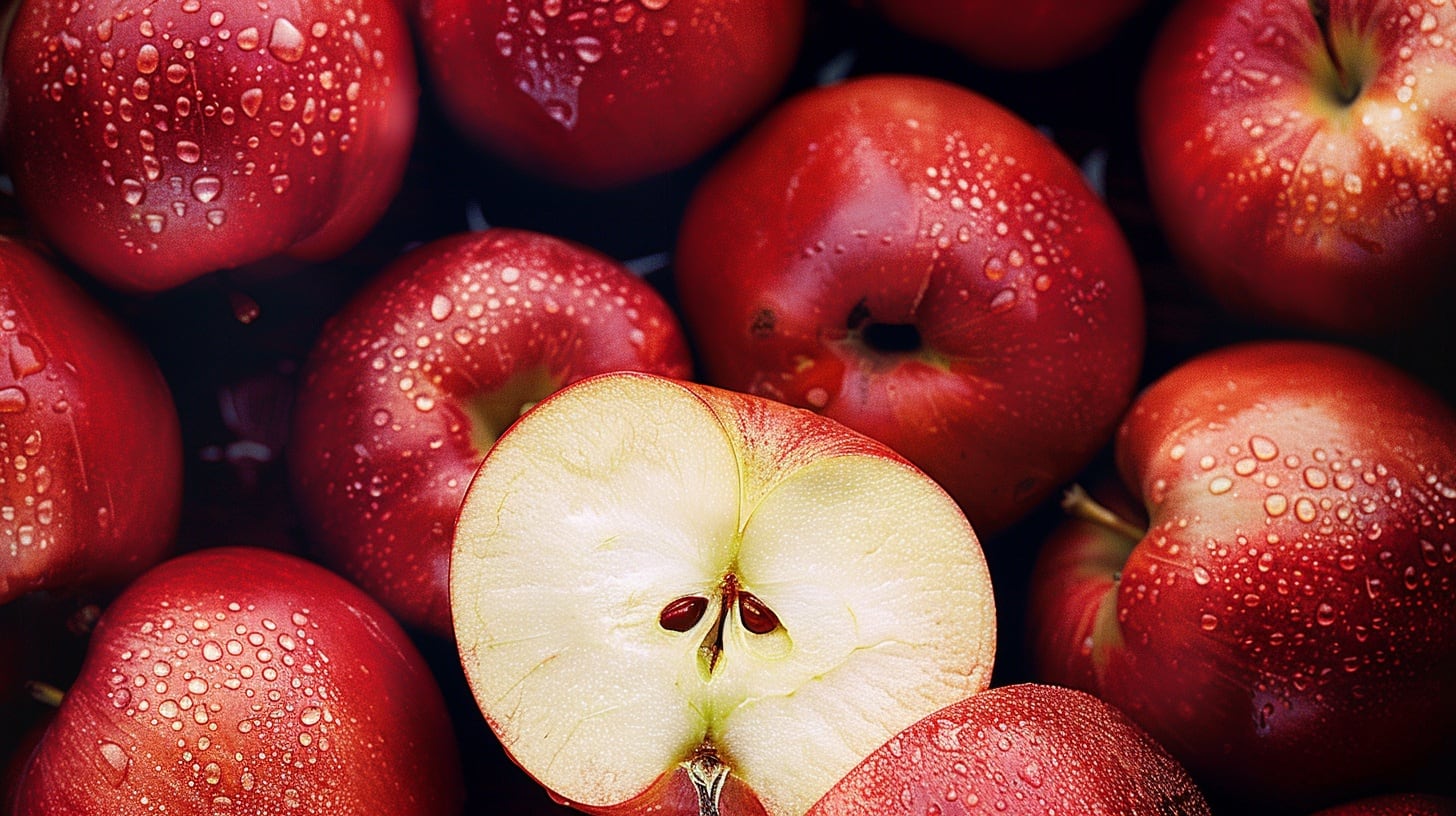 Las manzanas, al ser ricas en antioxidantes y carotenoides, contribuyen a la prevención de enfermedades crónicas y a una mejor salud general (Imagen Ilustrativa Infobae)