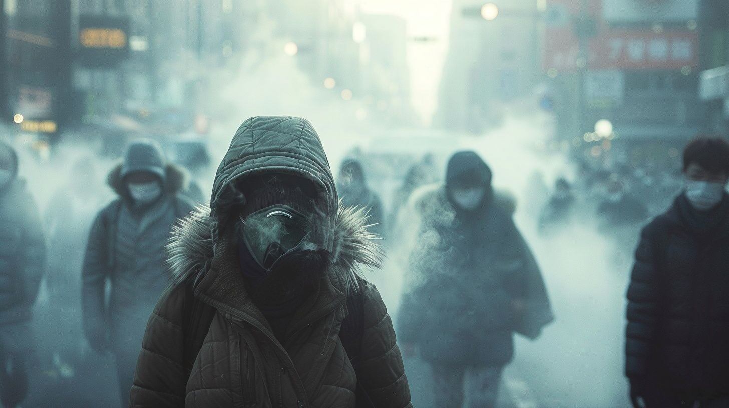 La pésima calidad del aire en la Ciudad de México puede causar problemas respiratorios, cardiovasculares y neurológicos a largo plazo (Imagen Ilustrativa Infobae)