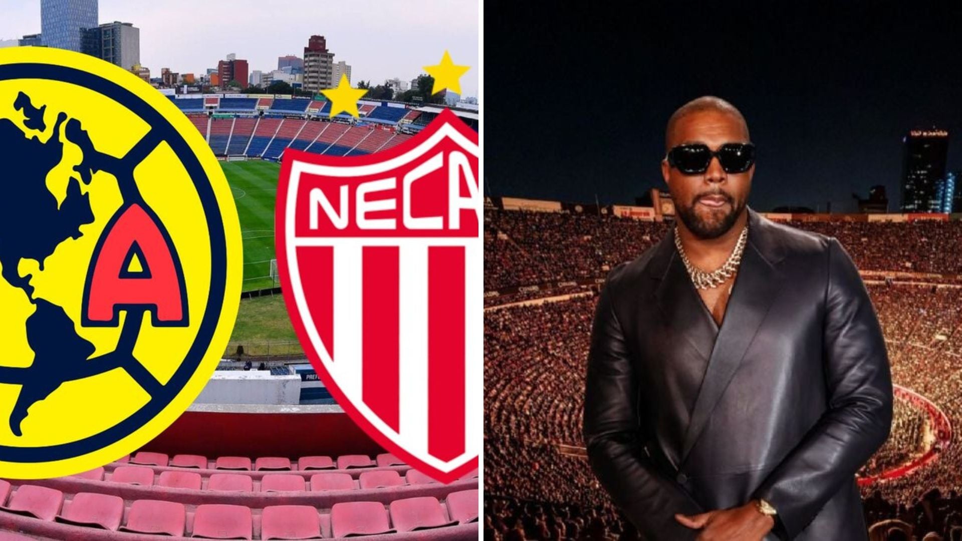 El partido y el concierto se realizarán en el Estadio Ciudad de los Deportes y la Plaza de Toros México este próximo sábado 31 de diciembre. Foto: Archivo/Infobae México.