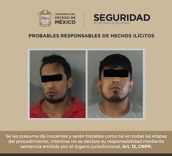 Detienen a dos hombres y rescatan a mujer secuestrada en Edomex