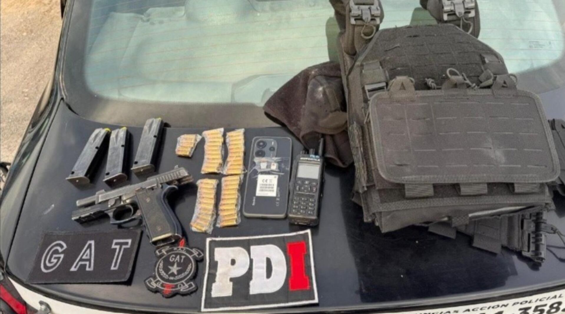 Los elementos secuestrados (Rosario3)