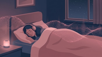 El sonido que puedes escuchar por la noche y que te ayudará a tener un sueño reparador: impulsa las ondas eléctricas y elimina “desechos cerebrales” mientras duermes
