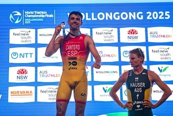 El triatleta español David Cantero (World Triathlon)
