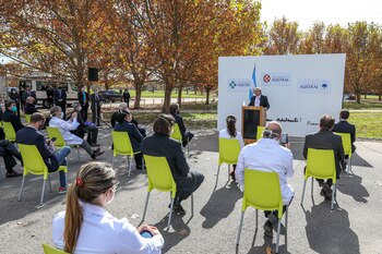 Este lunes se puso en